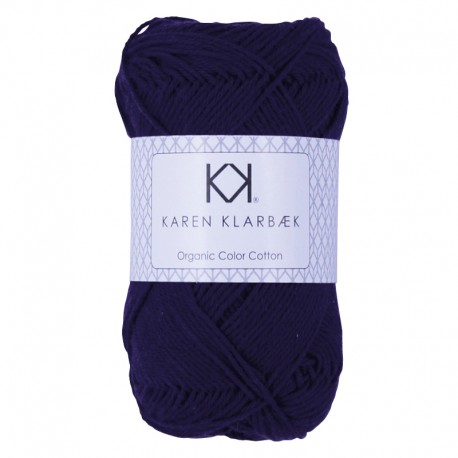 8/4 Dark Lilac - KK Organic Color Cotton økologisk bomuldsgarn fra Karen Klarbæk