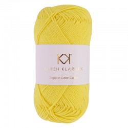 8/4 Sunshine - KK Organic Color Cotton økologisk bomuldsgarn fra Karen Klarbæk