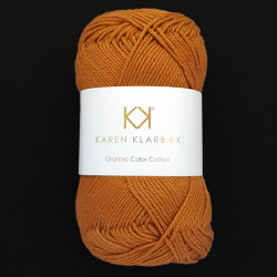 8/4 Dark Spicy - KK Organic Color Cotton økologisk bomuldsgarn fra Karen Klarbæk