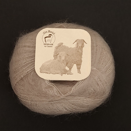 Sand - Mohairgarn fra Mohair by Canard