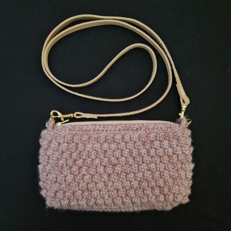 OLD ROSE/DARK ROSE - Samlet kit til Bubble Clutch - UDEN OPSKRIFT