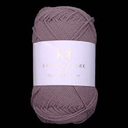 8/4 Maroon - KK Organic Color Cotton økologisk bomuldsgarn fra Karen Klarbæk