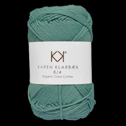 8/4 Dark Green Ocean - KK Organic Color Cotton økologisk bomuldsgarn fra Karen Klarbæk