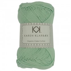 8/4 Mint Green - KK Organic Color Cotton økologisk bomuldsgarn fra Karen Klarbæk