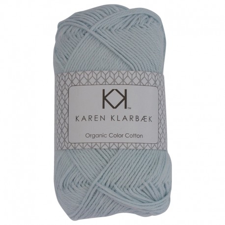 8/4 Baby Blue - KK Organic Color Cotton økologisk bomuldsgarn fra Karen Klarbæk