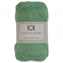 8/4 Jade Green - KK Organic Color Cotton økologisk bomuldsgarn fra Karen Klarbæk