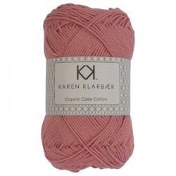 8/4 Old Rose - KK Organic Color Cotton økologisk bomuldsgarn fra Karen Klarbæk