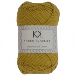 8/4 Curry - KK Organic Color Cotton økologisk bomuldsgarn fra Karen Klarbæk