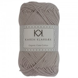 8/4 Light Sand - KK Organic Color Cotton økologisk bomuldsgarn fra Karen Klarbæk