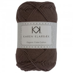 8/4 Dark Sand - KK Organic Color Cotton økologisk bomuldsgarn fra Karen Klarbæk