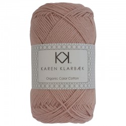 8/4 Dark Old Rose - KK Organic Color Cotton økologisk bomuldsgarn fra Karen Klarbæk