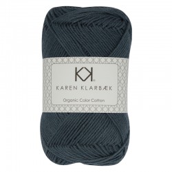 8/4 Dark Marine - KK Organic Color Cotton økologisk bomuldsgarn fra Karen Klarbæk