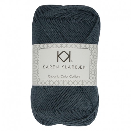 Dark Marine 8/4 - KK Organic Color Cotton økologisk bomuldsgarn fra Karen Klarbæk