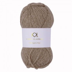 Sand - KK Pure Organic Wool - økologisk uldgarn fra Karen Klarbæk