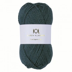 Sea Green - KK Pure Organic Wool - økologisk uldgarn fra Karen Klarbæk